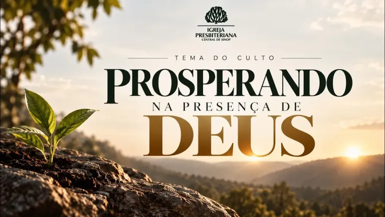 PROSPERANDO NA PRESENÇA DE DEUS